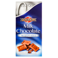 Шоколад молочный Quickbury без сахара 75г - Фото