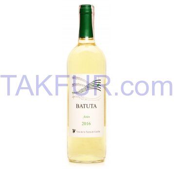 Вино Batuta Айрен сухое белое 12% 0,75л - Фото