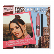 Набор Maybelline New York тушь д/ресниц+подводка д/глаз 1шт - Фото