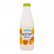 Йогурт Молокія Абрикос питьевой 1.4% 870г - Фото