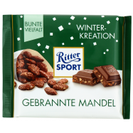 Шоколад Ritter Sport молочный с миндалем 30% 100г - Фото