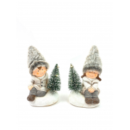 ФІГУРА ДІТИ НА ДЕРЕВІ 15 СМ - Фото