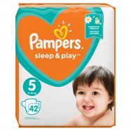 Подгузники Pampers Sleep & Play 5 для детей 11-16кг 42шт - Фото