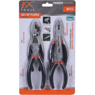 Набір з 4 інструменів: плоскогубці, гострозубці, плоскогубці довгі, плоскогубці розвідні - Фото