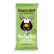 Шоколад яичный Hands Off 70%темный с печеньем и корицей 105г - Фото