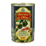 Oливки Maestro de Oliva с креветкой 300г