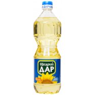 Масло Щедрый Дар подсолнечное холодная рафинация 0,87л - Фото