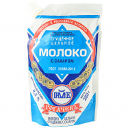 Молоко сгущенное Рогачевъ цельное с сахаром 8.5% 280г - Фото