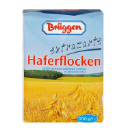 Хлопья овсяные Bruggen Haferflocken Extrazarte 500г