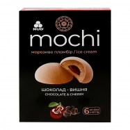 Мороженое Rud Mochi Шоколад-Вишня пломбир 6*40г/уп - Фото