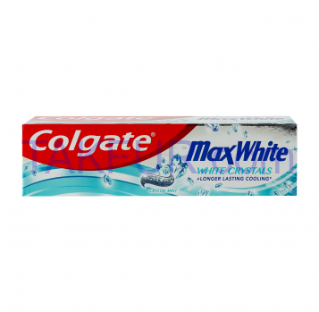 Паста зубная Colgate MaxWhite Crystal Mint 75мл - Фото