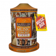 Чай Basilur Музыкальная шкатулка Любимцы черный 100г - Фото