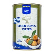 Оливки Metro Chef зеленые без косточки 425мл