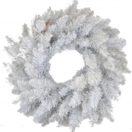 Венок Yes! Fun Альпийский d-70 см, белый - Фото