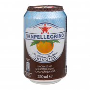 Напиток безалкогольный Sanpellegrino Chinotto 330мл - Фото