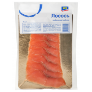 Лосось Aro слабосоленый ломтики 90г - Фото