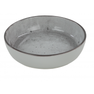 Тарілка глибока сіра 20см - Фото