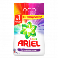 Средство моющее Ariel Color автомат порошкообразное 4,5кг - Фото
