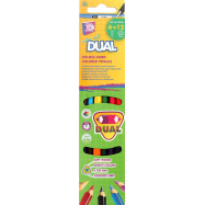 Карандаши цветные №15146 Dual Cool for School 6шт - Фото