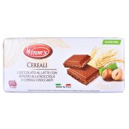 Шоколад Witor`s Cereali молочный с кремовой начинкой 100г - Фото