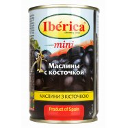Маслины Ibérica mini с косточкой 300г - Фото