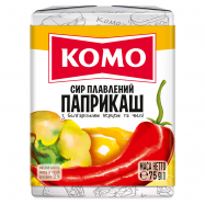 КОМО СИР ПЛАВЛЕНИЙ 55% 75Г : ПАПРИКАШ - Фото