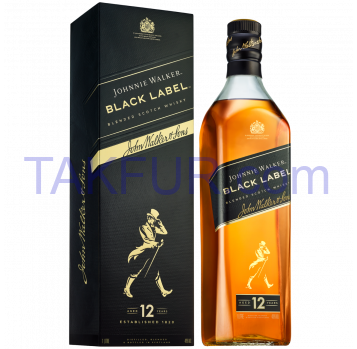 Виски Johnnie Walker Black Label 40% 1л - Фото