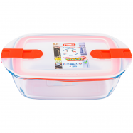 PYREX ФОРМА ПРЯМ 1.1Л З ФІКС.КР - Фото