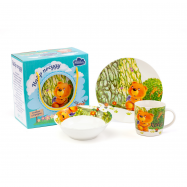 Набор для завтрака Milika.Teddy Traveler 3пр - Фото