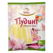 Смесь десертная Добрик Пудинг с ванильным вкусом 40г - Фото
