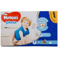 Підгузки-трусики Huggies Pants для хлопч 4 розм 9-14 кг 72шт - Фото