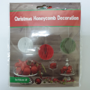 НАБІР ПРИКРАС ПАПЕР 3 ШТ Д10 - Фото