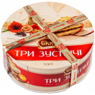 Торт Три зустрічі БКК ку 850г - Фото