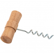 ШТОПОР  З ДЕРЕВ'ЯНОЮ РУЧКОЮ - Фото