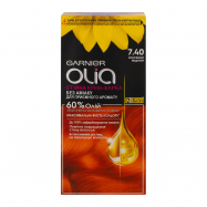 Крем-краска дл/волос Garnier Olia №7.4 стойкая б/аммиака 1шт - Фото