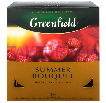 Чай Greenfield Summer Bouquet травяной 100*2г/уп - Фото