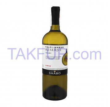Вино Shabo Reserve Telti-Kuruc белое сухое 10.8% 0.75л - Фото