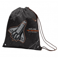 Сумка YES для обуви Explore the universe черный - Фото