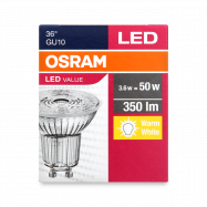 OSRAM LED PAR16 5W GU10 : LM2700K - Фото