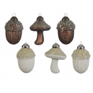 ПІДВІСКА ГОРІХ/ГРИБ В АСОРТ - Фото