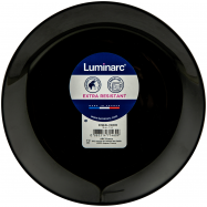 LUMINARC ТАРІЛКА DIWALI 19 СМ ДЕС. : ЧОРНА - Фото