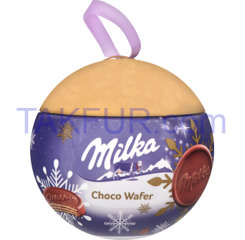Вафли Milka Choco Wafer с какао покрытые шоколадом 180г - Фото