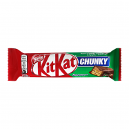 Вафли Kit Kat Chunky в молочном шоколаде с лесным орехом 42г