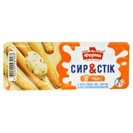 Сир плавлений Ферма сир & Стік зі смаком піци 60% 35г - Фото