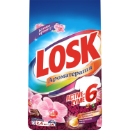 Порошок стиральный Losk АТ Малазийские цветы автомат 2,4кг - Фото