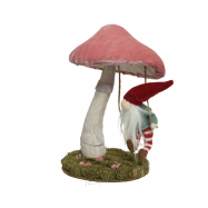 ФІГ ДЕК ГНОМ З ГРИБОМ 37СМ - Фото