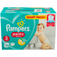 PAMPERS PANTS MIDI 6-11КГ 86ШТ - Фото
