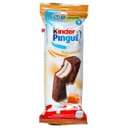 Пирожное Kinder Pingui Карамель бисквитное 30г - Фото