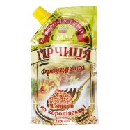 Горчица Королівський смак Французская 130г - Фото