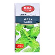 Чай Три Слона Мята травяной из листьев мяты 1,0г*20шт 20г - Фото